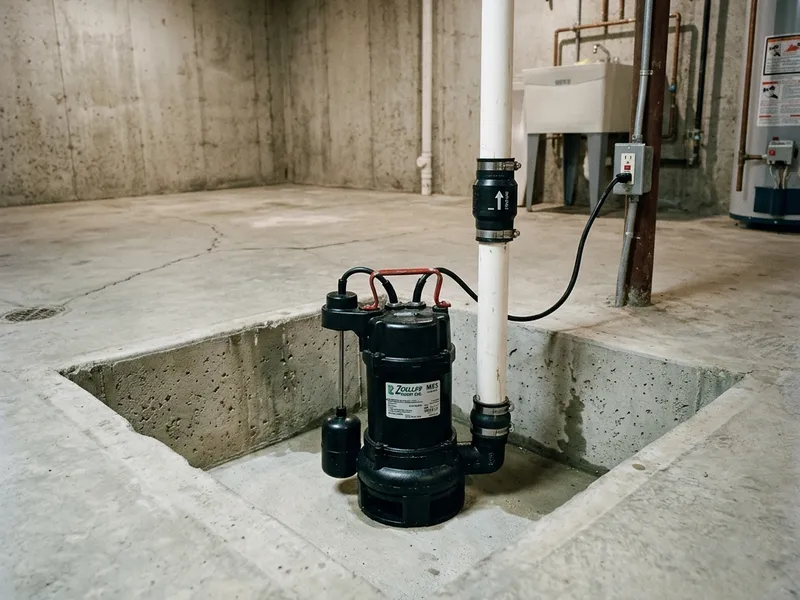 Sump Pump Installation Plumber in Simpson, IL